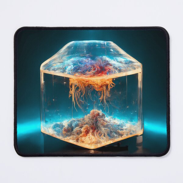Item preview, Space jellyfish in prism with galaxy radiation designed and sold by PM-Artistic.
