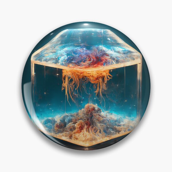 Item preview, Space jellyfish in prism with galaxy radiation designed and sold by PM-Artistic.