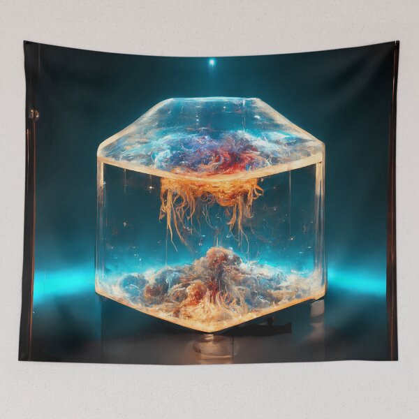 Item preview, Space jellyfish in prism with galaxy radiation designed and sold by PM-Artistic.