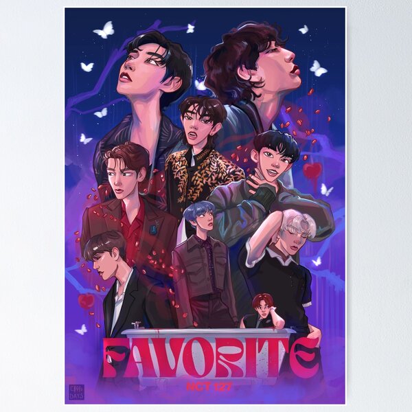 NCT 127 KPOP SIMON SAYS Art Board Print for Sale by Fullsunart