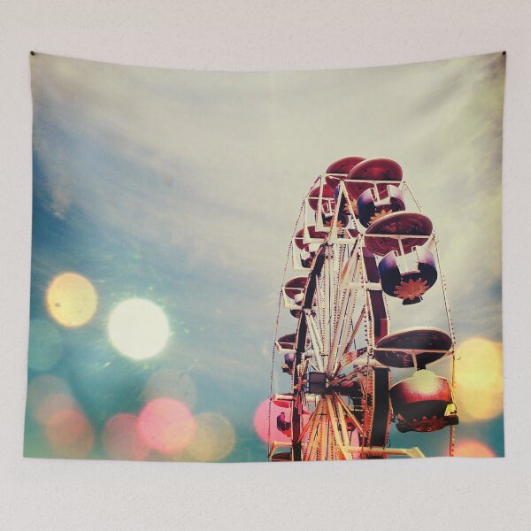 Item preview, Ferris Wheel Bokeh designed and sold by Rainbows Galore.