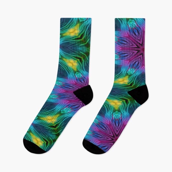 Item preview, Liquid Neon Kaleidoscope v1 Abstract Design designed and sold by GWTF-Designs.