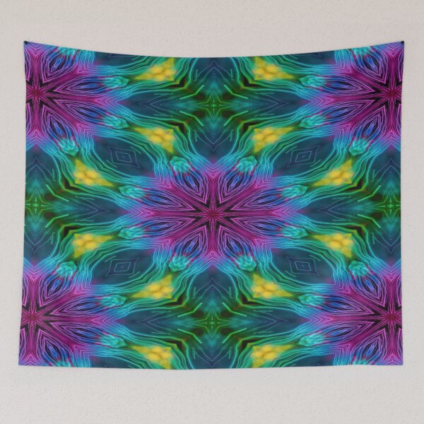 Item preview, Liquid Neon Kaleidoscope v1 Abstract Design designed and sold by GWTF-Designs.