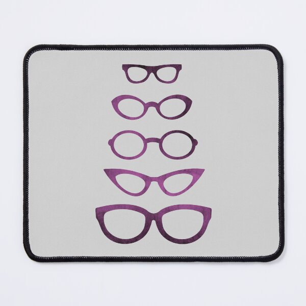 Item preview, Purple Eyeglasses In Various Shapes designed and sold by Primroaddesigns.