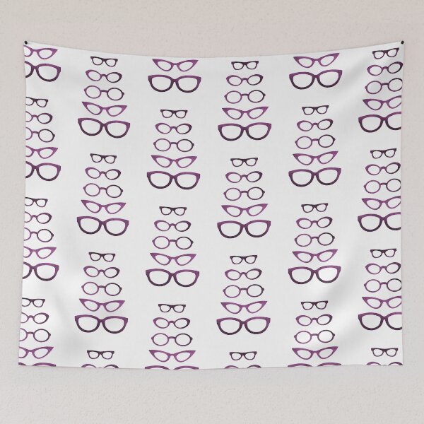 Item preview, Purple Eyeglasses In Various Shapes designed and sold by Primroaddesigns.