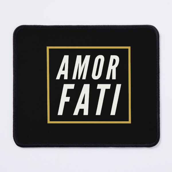 Item preview, Amor Fati Stoic Quotes Orange Version designed and sold by ArtBySymone.