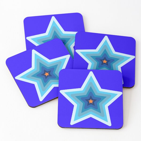Item preview, Vintage style star radiating colour and joy designed and sold by KoandZo.
