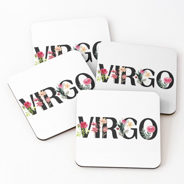 Item preview, Floral Virgo Zodiac Sign designed and sold by Hellofriendco.