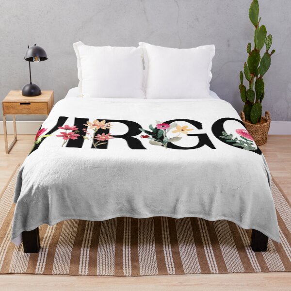 Item preview, Floral Virgo Zodiac Sign designed and sold by Hellofriendco.