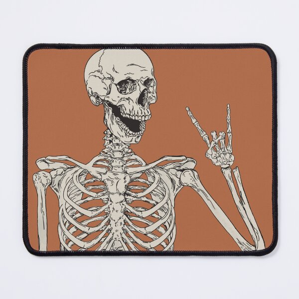 Item preview, Halloween Scary evil pumpkin funny pumpkin head Human Skeleton Halloween Art Ghosts Anatomically Anatomy Minimalist Hand Posting designed and sold by thanyaj.