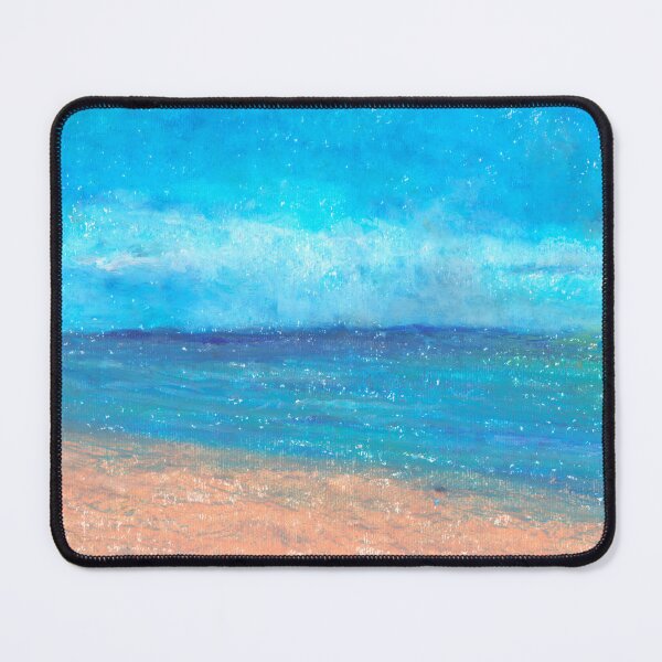 Item preview, Lignano Sabbiadoro #1, Italy - Oil Pastel Painting / Landscape / Seascape Art designed and sold by COTT-Art.