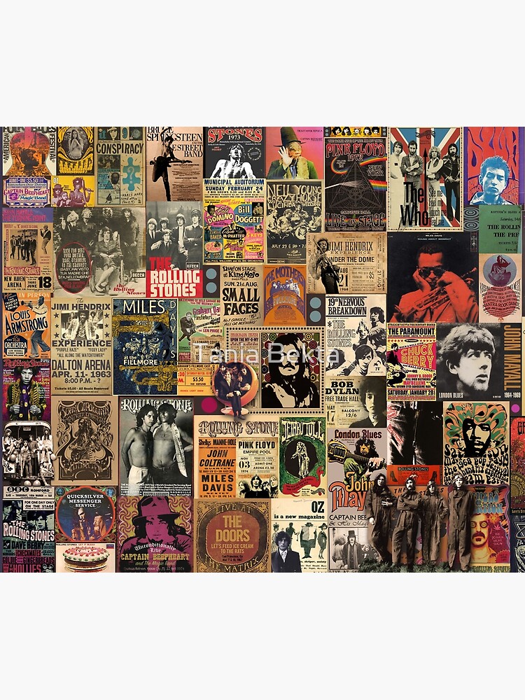 Rock and roll tapestry sale