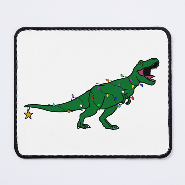 Item preview, Merry ReXmas - Dinosaur Christmas Tree designed and sold by EmmaAtTheMovies.