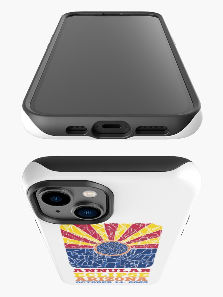 Thumbnail 3 of 4, iPhone Case, Arizona Annular Eclipse 2023 designed and sold by Eclipse2024.