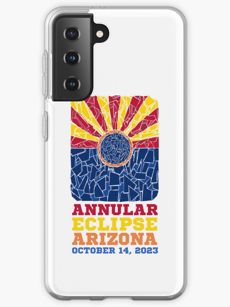 Thumbnail 1 of 4, Samsung Galaxy Phone Case, Arizona Annular Eclipse 2023 designed and sold by Eclipse2024.