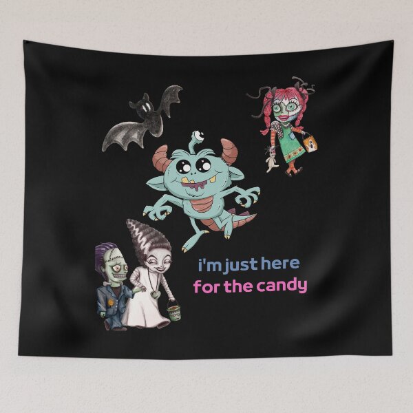 Item preview, i'm just here  for the candy t-shirt 2022  designed and sold by netdota.
