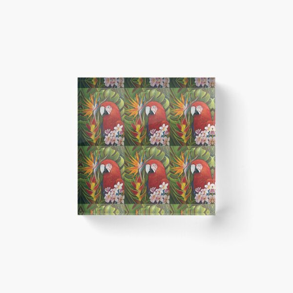 Item preview, Hand Painted Scarlet Macaw designed and sold by robinsartshoppe.