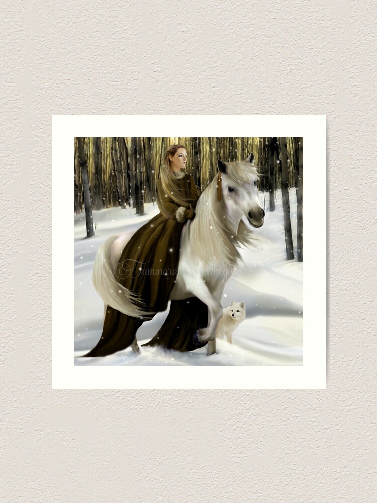 Alternate view of Epona Art Print