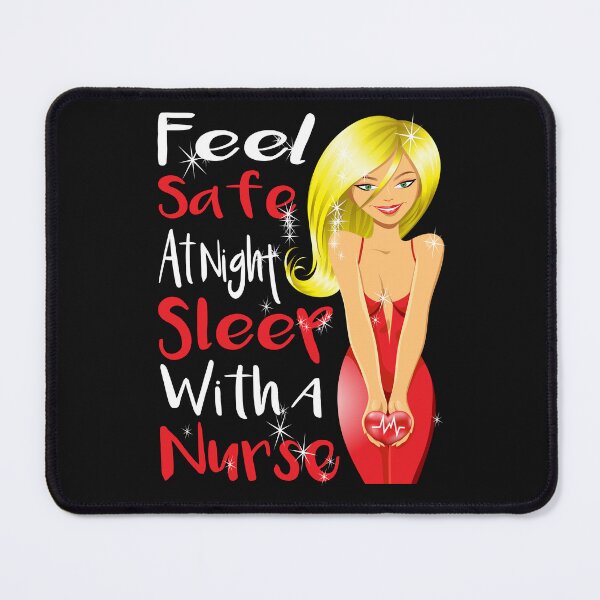 Item preview, feel safe at night sleep with a nurse designed and sold by hamzablk.