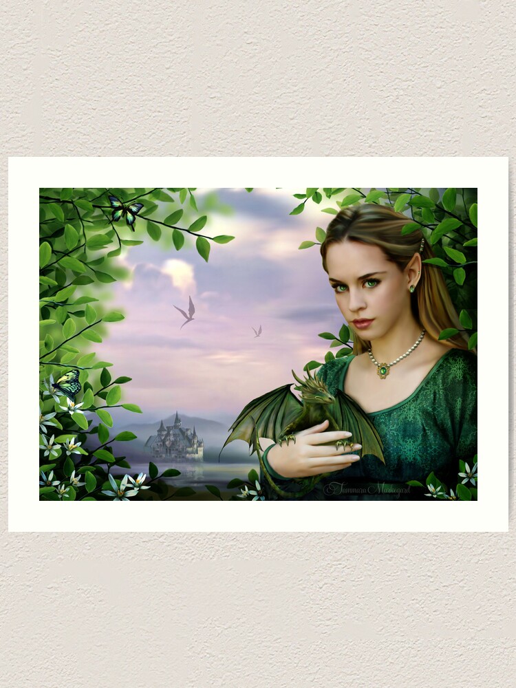 Alternate view of Eärwen Art Print