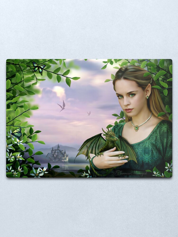 Alternate view of Eärwen Metal Print