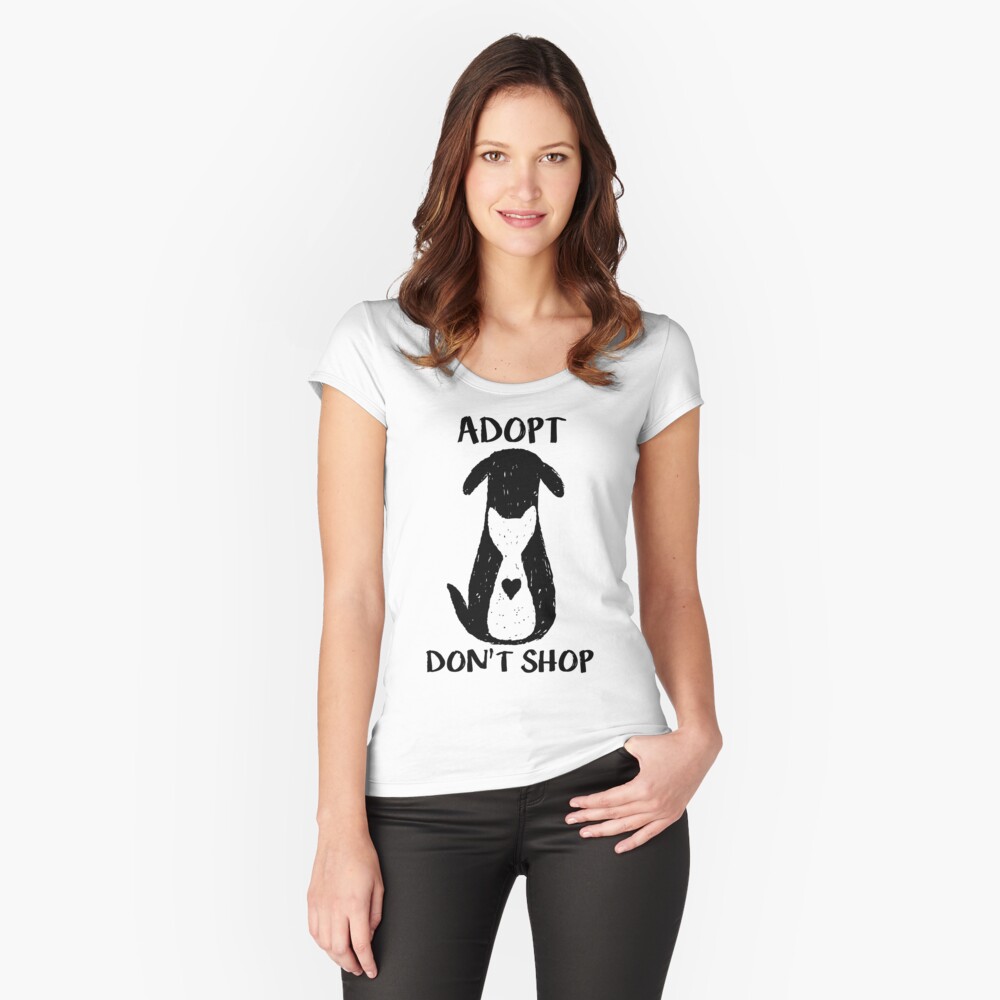 Item preview, Fitted Scoop T-Shirt designed and sold by zkadhyaa.