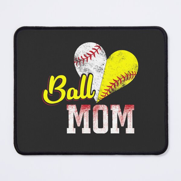 Item preview, Funny Ball Mom Softball Baseball designed and sold by Bowman63.