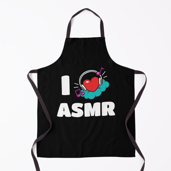 Item preview, I Love ASMR Heart Headphone designed and sold by MooonTees.