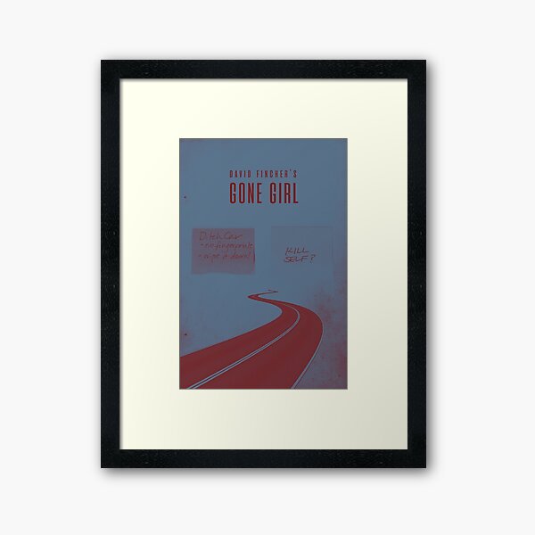Gone Girl Framed Art Print