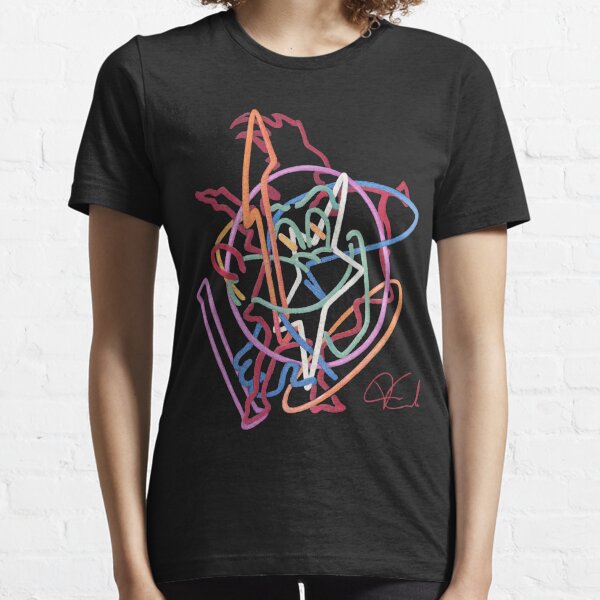 Neon abstract Essential T-Shirt