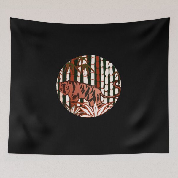 Item preview, Bamboo forest tiger vintage  designed and sold by nightspeed.