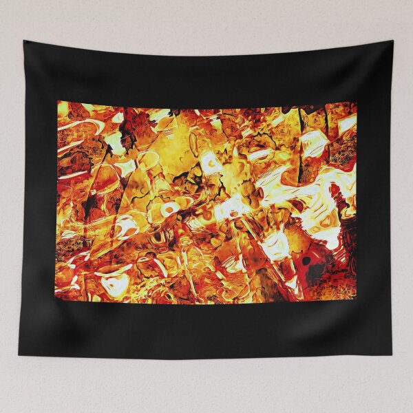 Item preview, abstract fire light distorted designed and sold by MIKAFXSTORE.