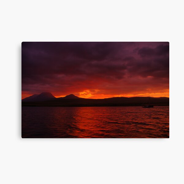 Item preview, Jura Sunset designed and sold by Alisdair Gurney.