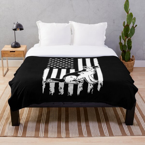 Item preview, German Shepherd Dog Flag designed and sold by SunsetGloww.