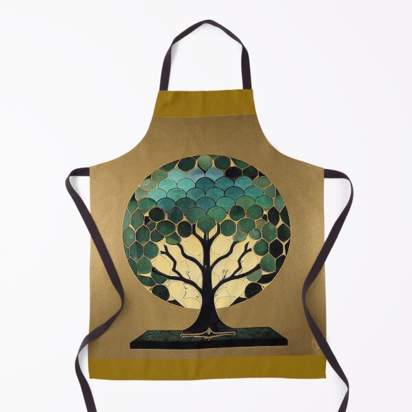 Item preview, Jade Inlay Tree of Life with Gold Leaf Background designed and sold by JediNeil.