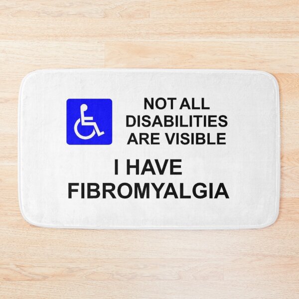 Item preview, A Disability is not always seen....Fibromyalgia  designed and sold by Shop FFG.