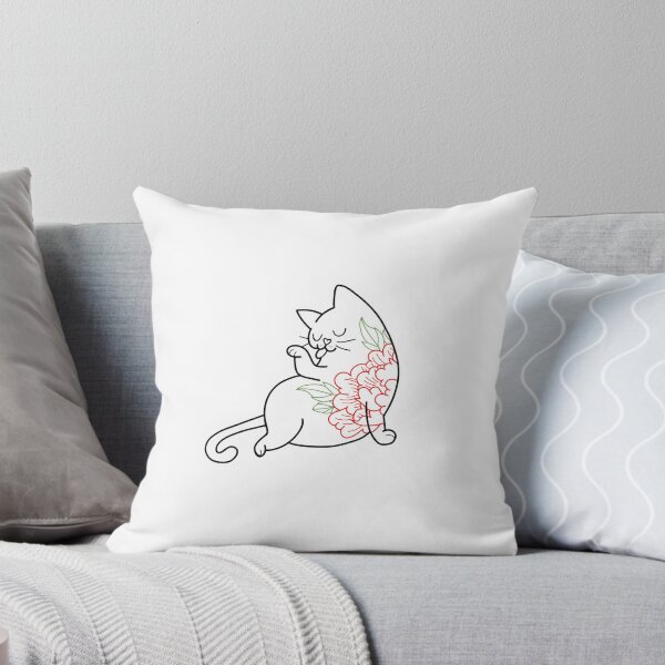 Item preview, Floral Kitty designed and sold by ItsTheVoid.