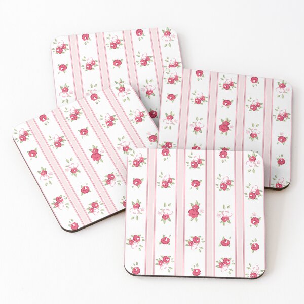 Item preview, English Roses Wallpaper Pink designed and sold by Rainbows Galore.