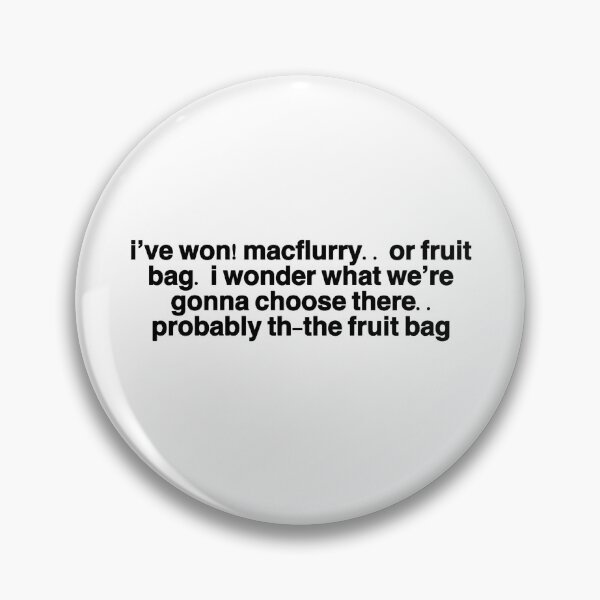 Item preview, mcflurry or fruit bag designed and sold by alex’s  designs.
