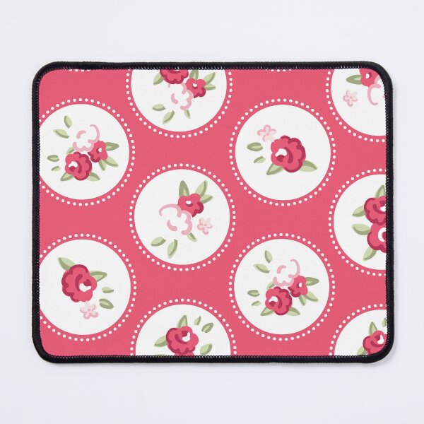 Item preview, Shabby Chic Roses on Red designed and sold by Rainbows Galore.