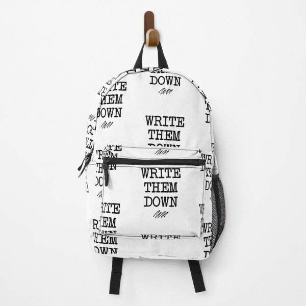 Item preview, write them down - mental health, anxiety, and journaling designed and sold by Therapy by Sen.