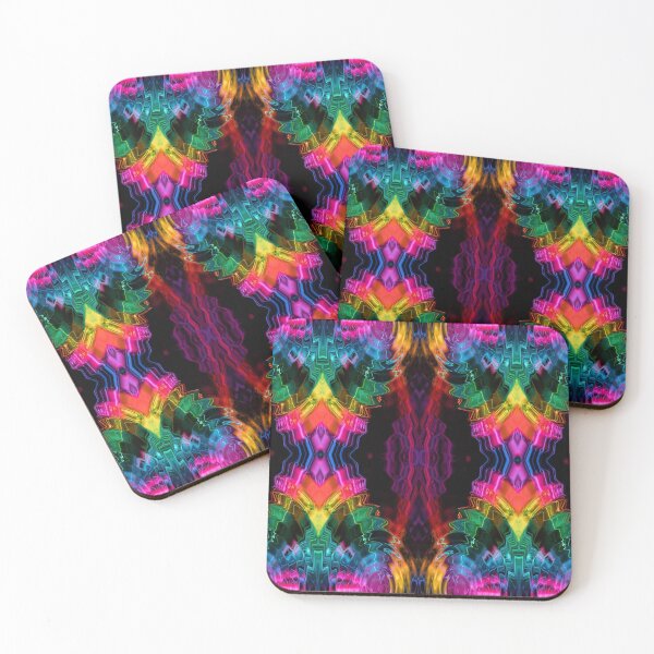 Item preview, Liquid Neon Kaleidoscope v2 Abstract Design designed and sold by GWTF-Designs.