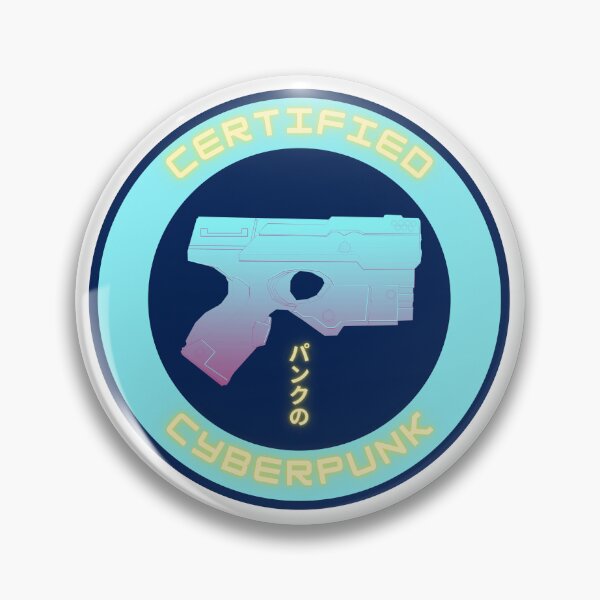 Artikelvorschau, Certified Cyberpunk - Cyberpunk Pistol - Gaming entworfen und verkauft von PVSKI.