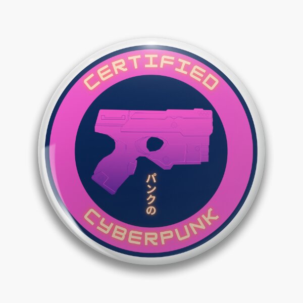 Artikelvorschau, Certified Cyberpunk - Cyberpunk Pistol - Gaming entworfen und verkauft von PVSKI.