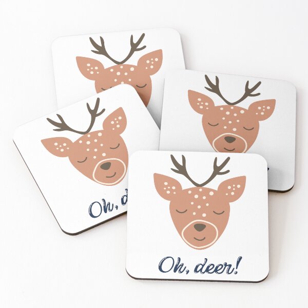 Item preview, oh deer ! deer lovers , save deers  designed and sold by LACHGAROO.