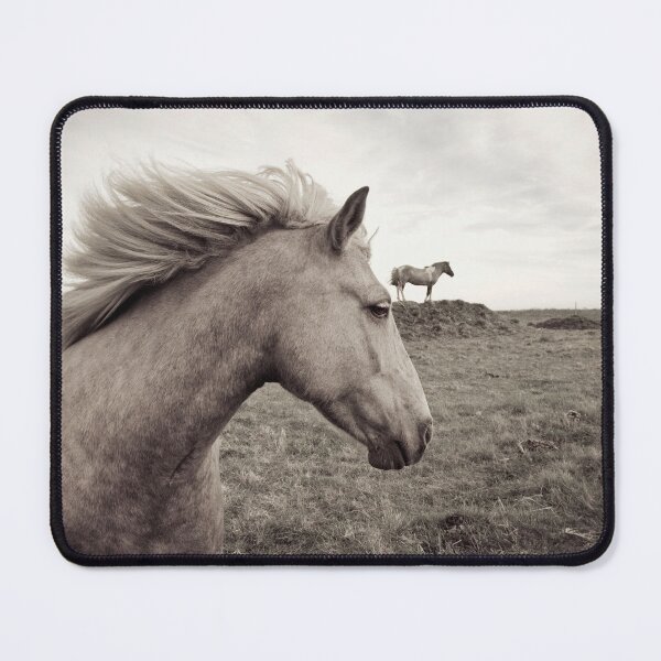 Item preview, Horses in a Field Sepia designed and sold by Rainbows Galore.