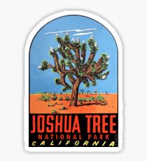 Joshua Tree National Park Vintage Travel Decal Sticker
