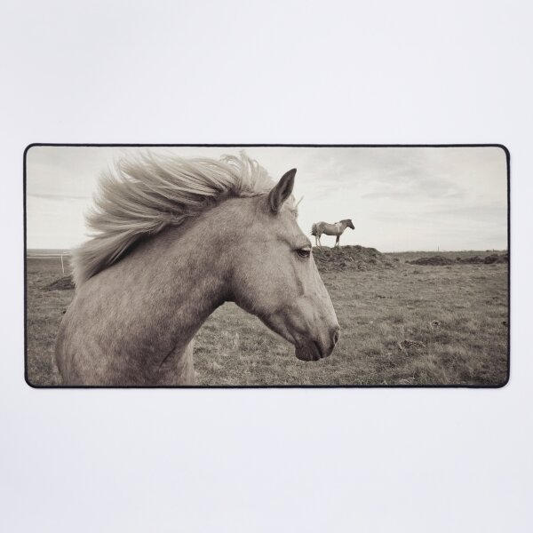 Item preview, Horses in a Field Sepia designed and sold by Rainbows Galore.