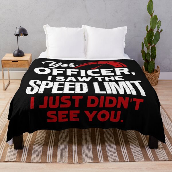 Item preview, Funny Mechanic Street Racing - Yes Officer I Saw The Speed designed and sold by SunsetGloww.