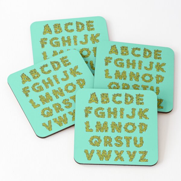 Item preview, alphabet marijuana designed and sold by si3iy.